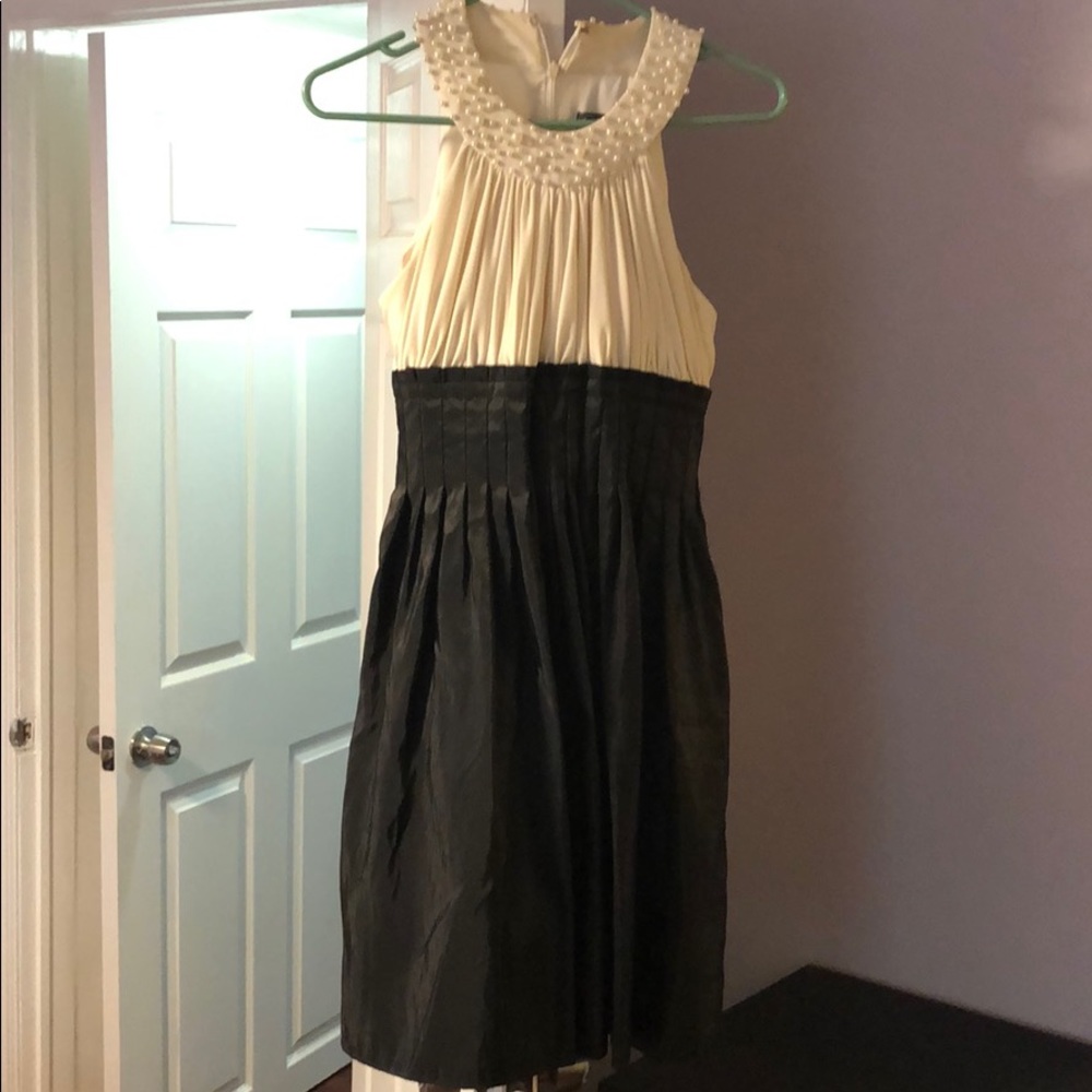 Black and white dress